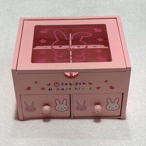 3/$20 - Pink Bunny Trinket Box – Kawaii Cutecore Storage Japanese Style Keepsake